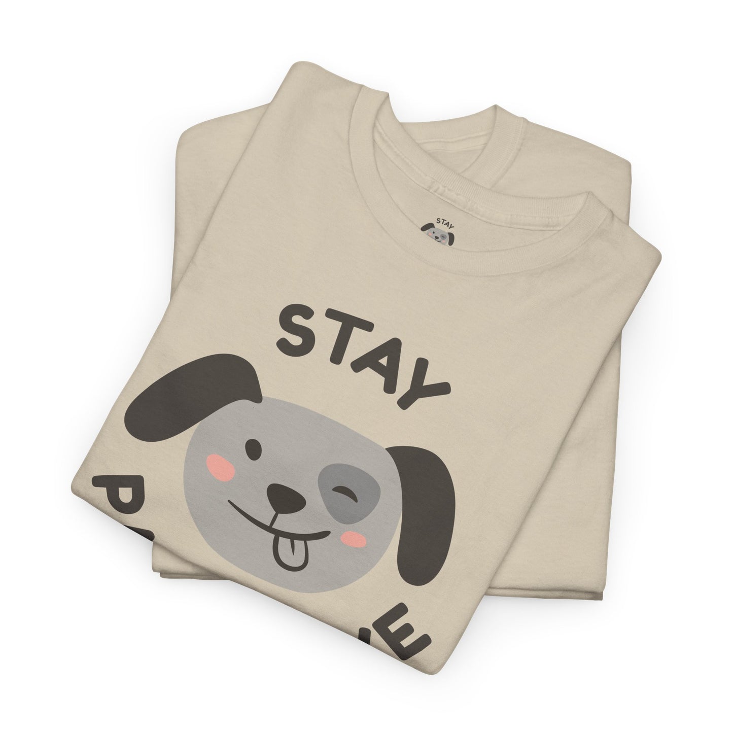 Stay Powsetive! T-Shirt — Positive Cat Vibe Tee