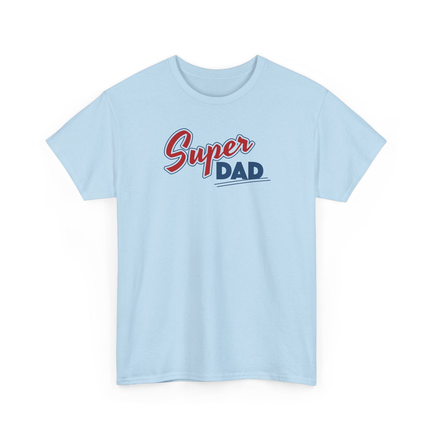 Super Dad T-Shirt — Retro Script Fathers Day Tee