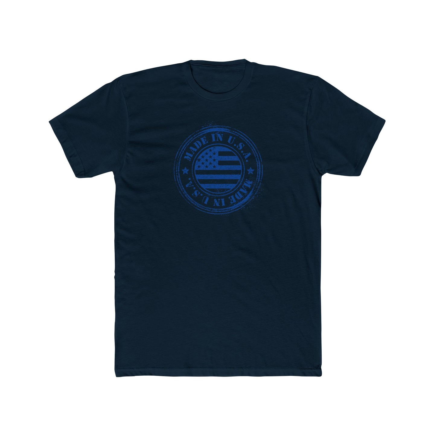 Made in USA Cotton Crew Tee — American-Made Classic T‑Shirt