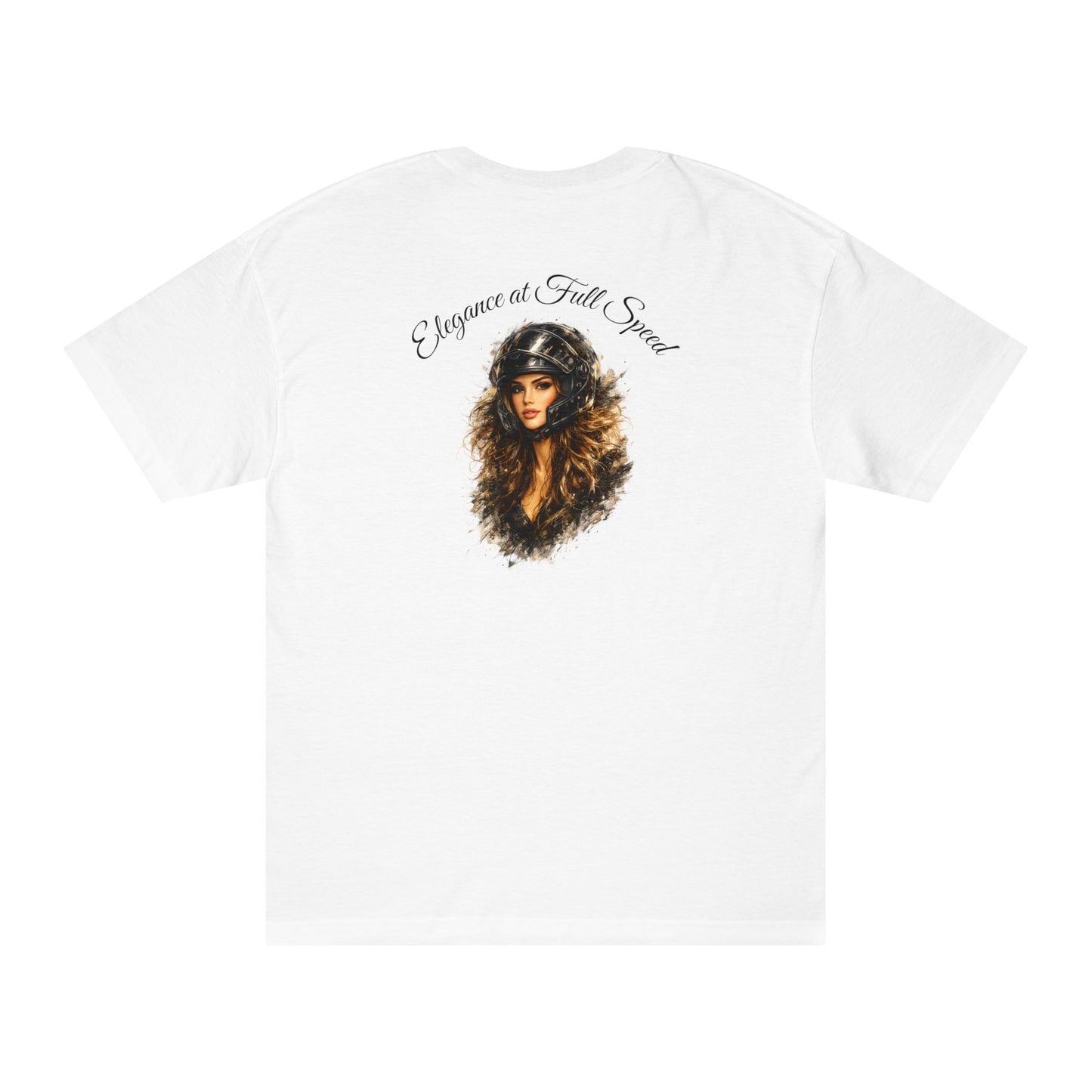 Luxe Rebel Tee — "Elegance at Full Speed"