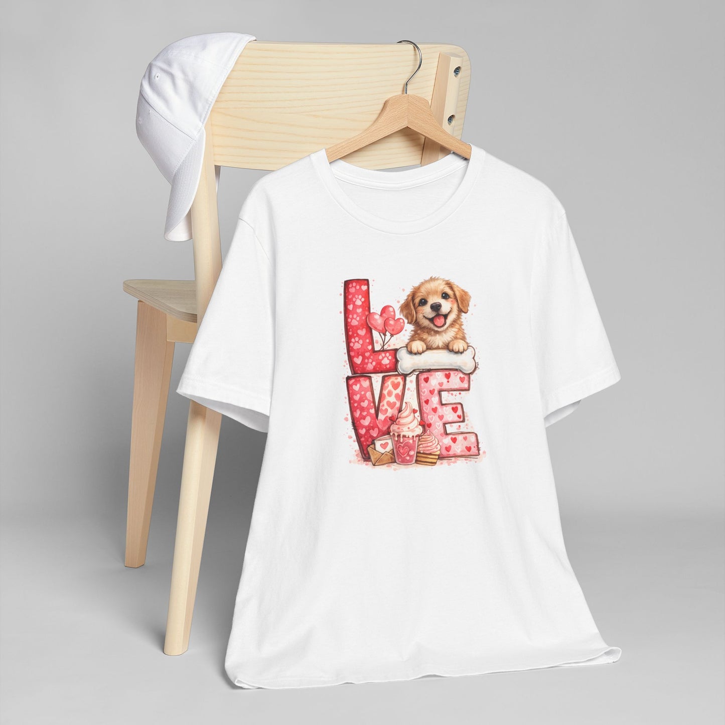 Love Dog T-Shirt — Cute Puppy Heart Graphic Tee