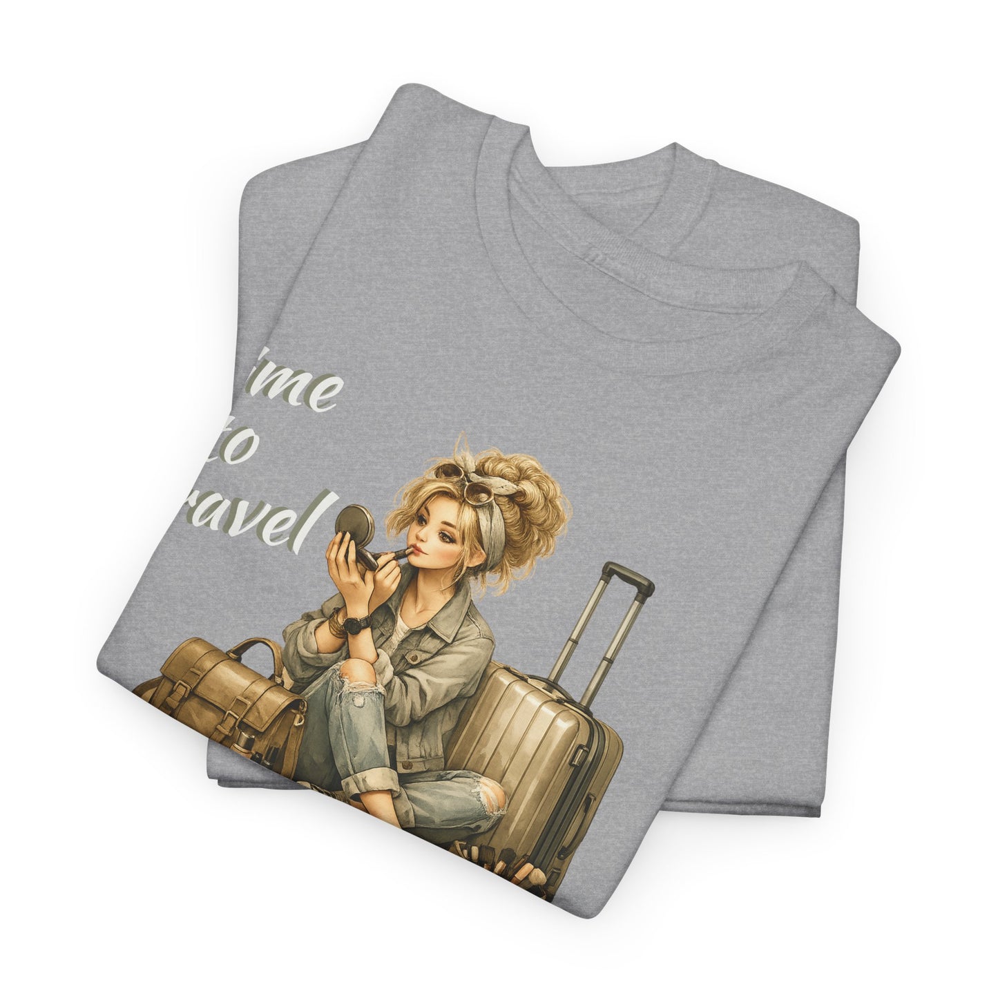 Time to Travel T-Shirt — Adventure Graphic Tee