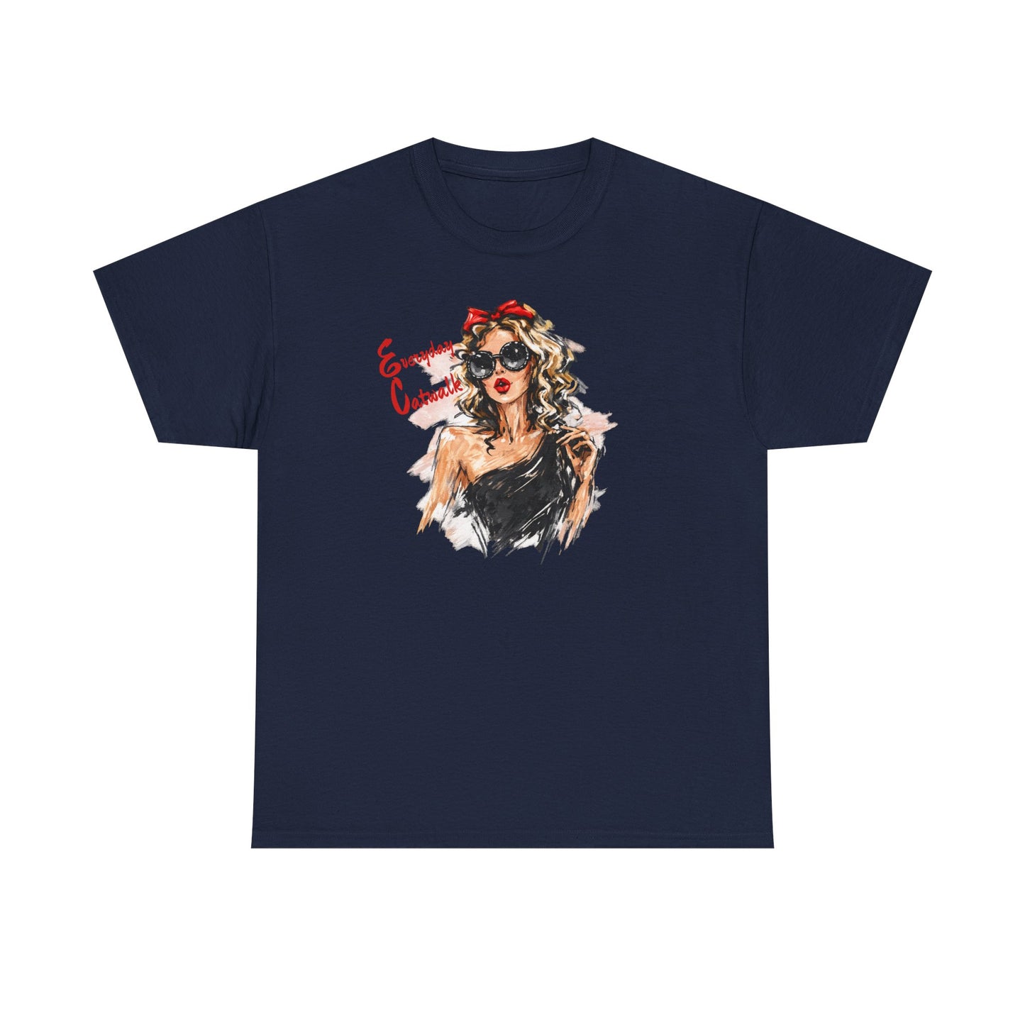Fashion Tee — 'Everyday Catwalk' Graphic Shirt