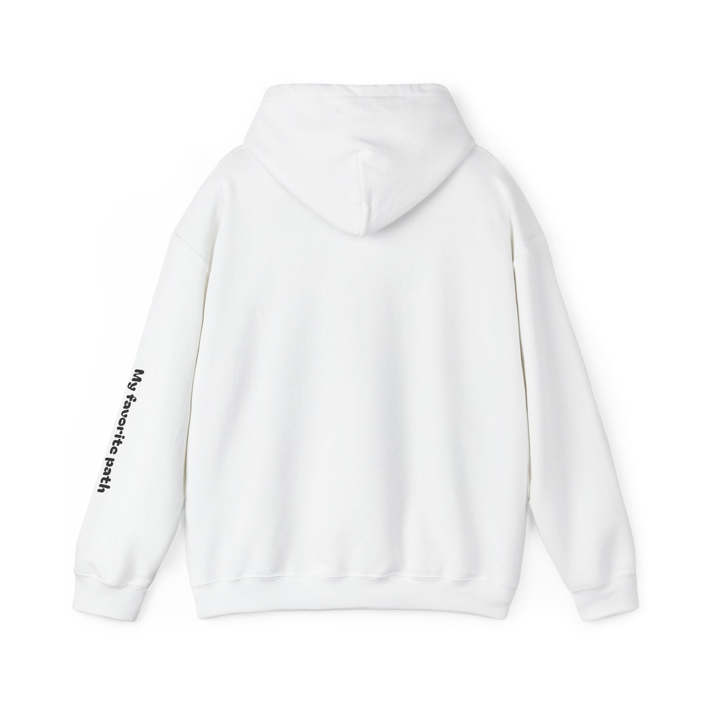 Pathway Hoodie — "You're My Favorite Path" Scenic Road Graphic Hooded Sweatshirt