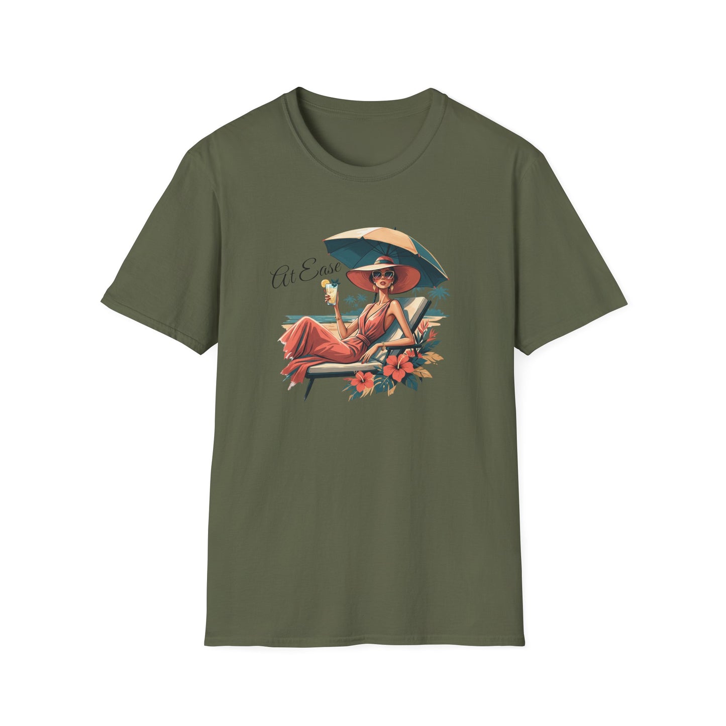 At Ease" T-Shirt — Relaxed Vibes Casual Tee