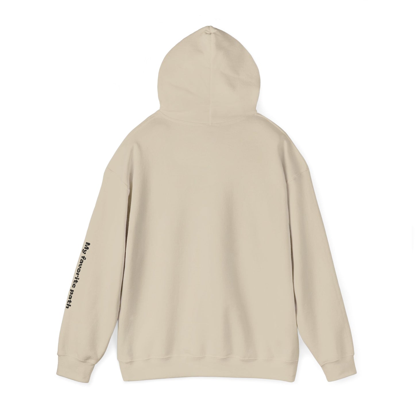 Pathway Hoodie — "You're My Favorite Path" Scenic Road Graphic Hooded Sweatshirt