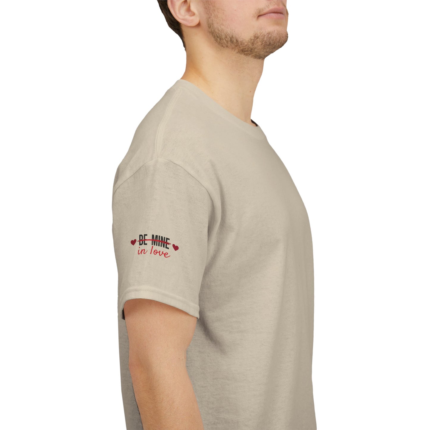 Be Mine In Love Tee — Valentine's Day Heart Graphic T‑Shirt