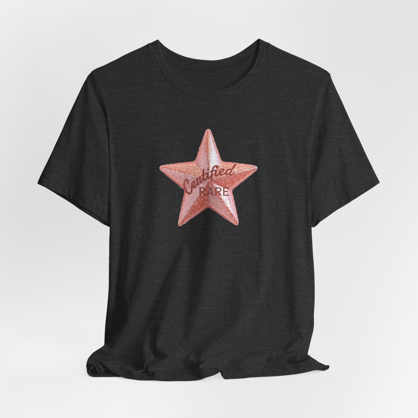 Certified Rare" T-Shirt — Novelty Graphic Tee for Unique Style