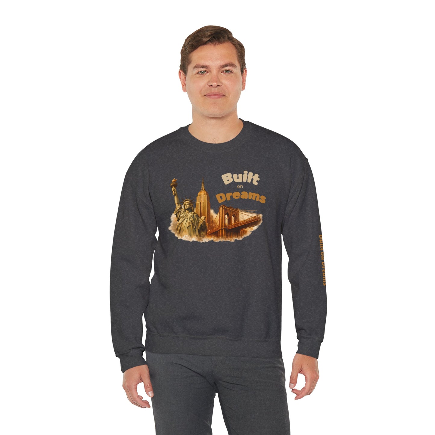 Built on Dreams NYC Crewneck Sweatshirt