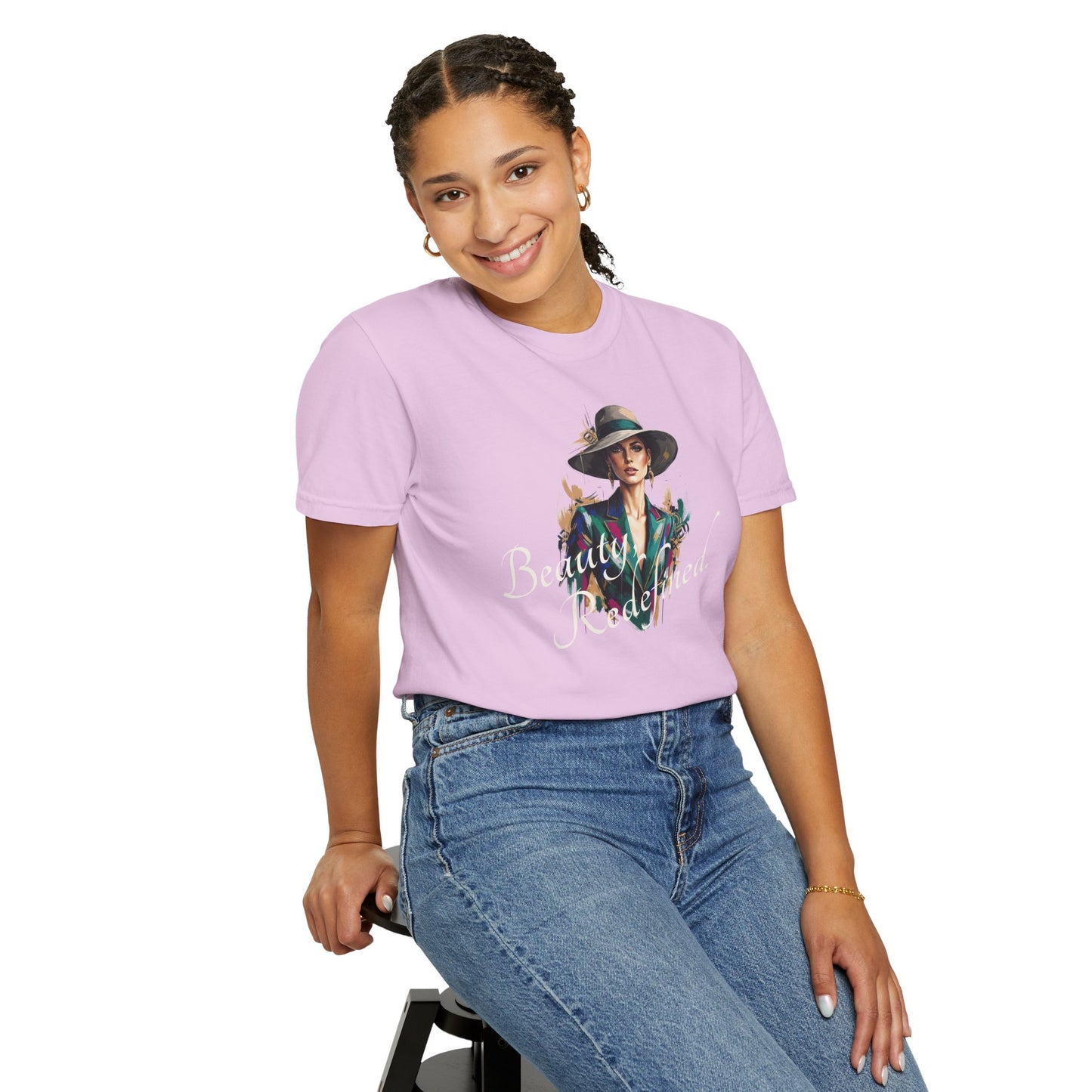 Beauty, Redefined. T-Shirt — Garment-Dyed Statement Tee