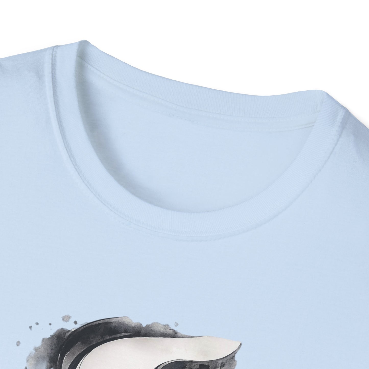 Fashion T-Shirt — Female Close-Up Portrait Graphic Tee