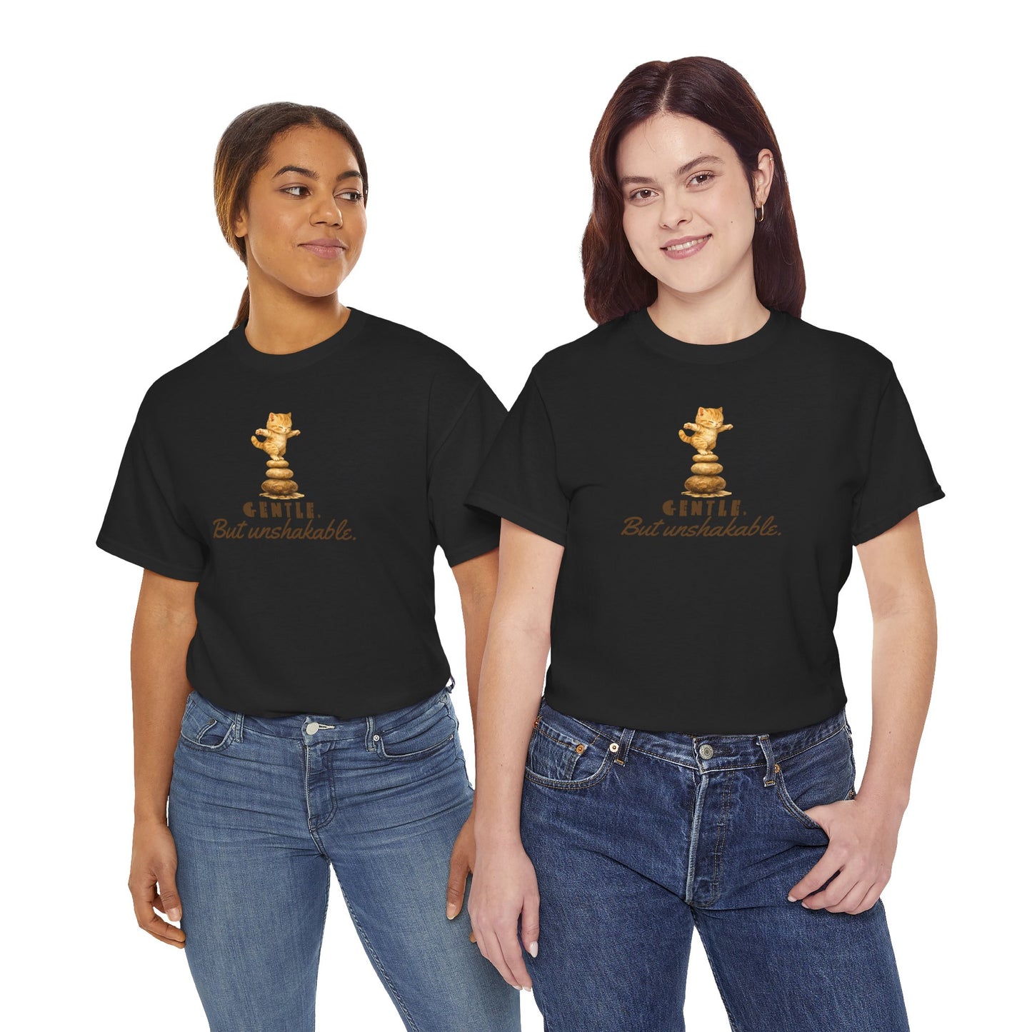 Gentle But Unshakable T-Shirt — Inspirational Quote Tee
