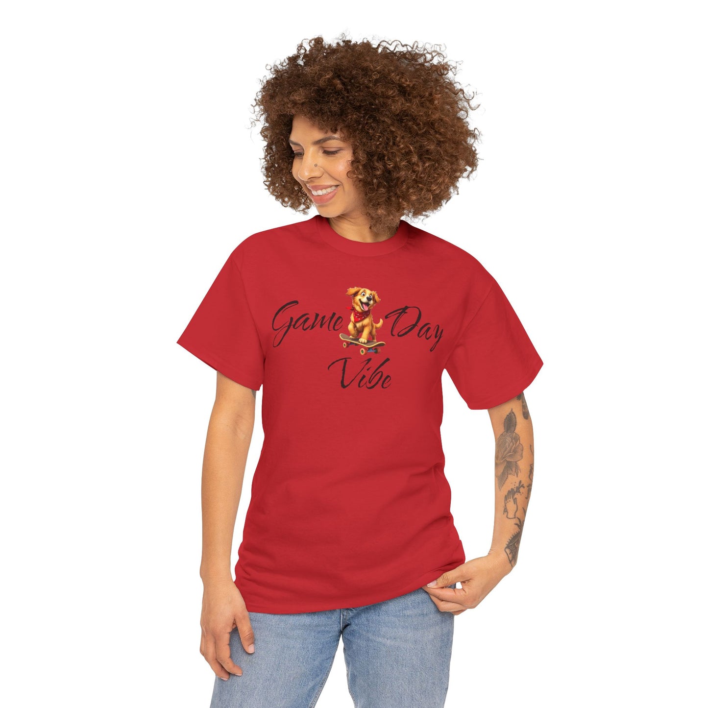 Game Day Vibe Unisex Heavy Cotton Tee