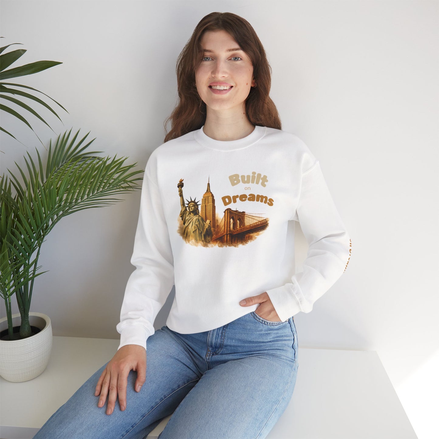 Built on Dreams NYC Crewneck Sweatshirt