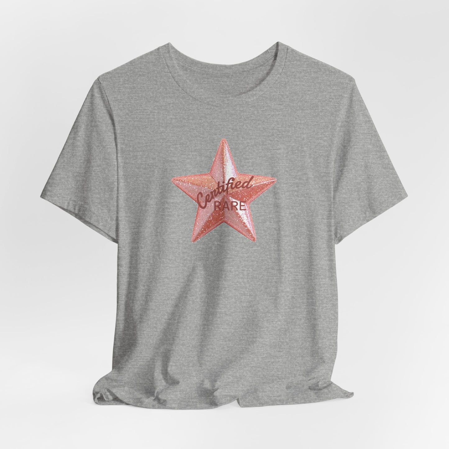 Certified Rare" T-Shirt — Novelty Graphic Tee for Unique Style