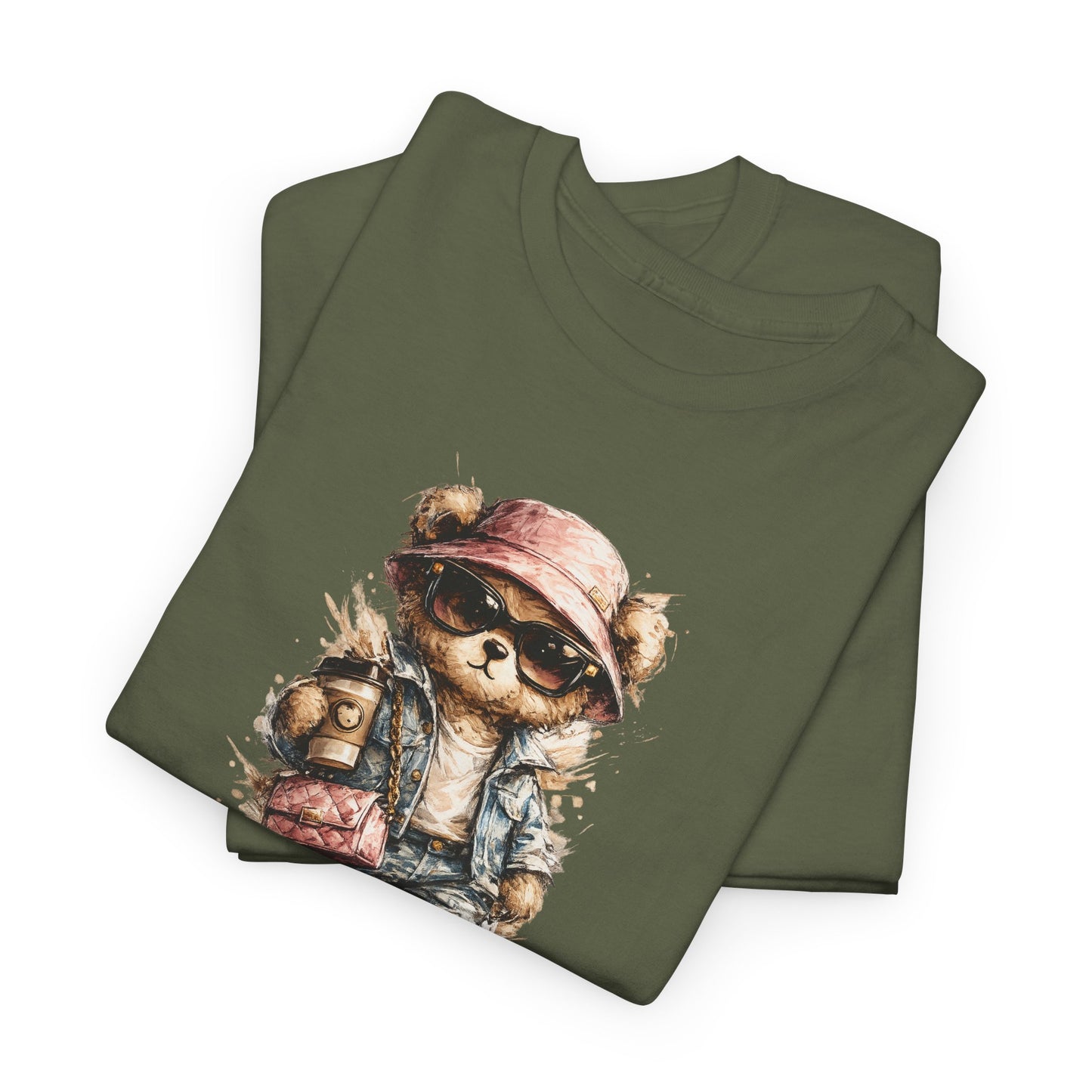 Vintage Teddy Bear Graphic Tee — Cute Retro Bear Shirt for Kids & Gift