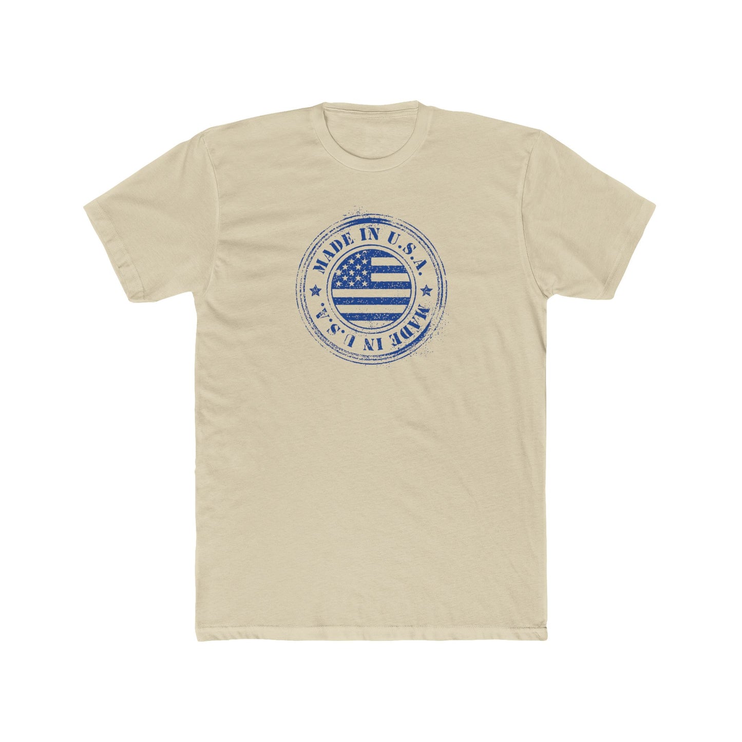 Made in USA Cotton Crew Tee — American-Made Classic T‑Shirt