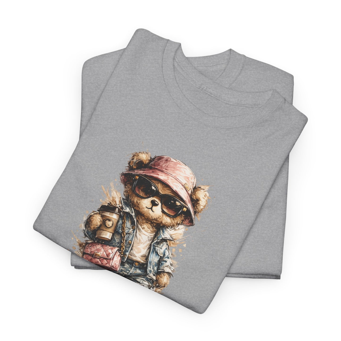 Vintage Teddy Bear Graphic Tee — Cute Retro Bear Shirt for Kids & Gift