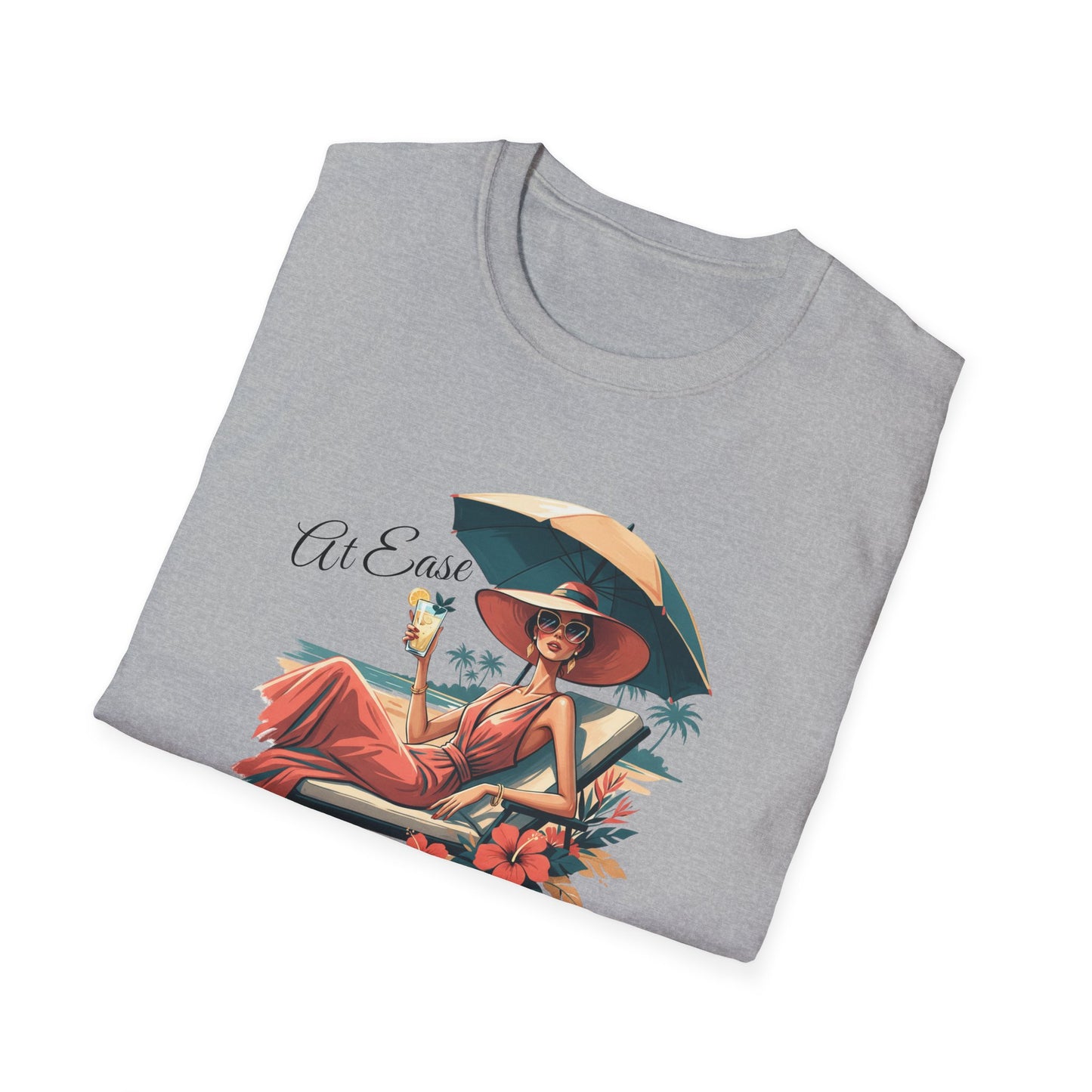 At Ease" T-Shirt — Relaxed Vibes Casual Tee
