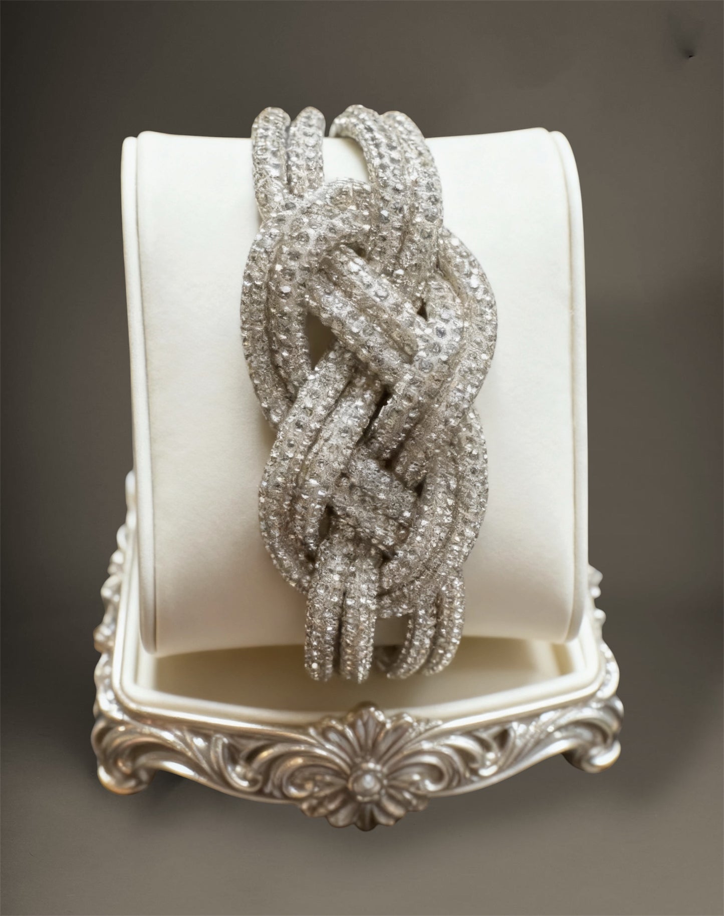 Crystal Diamond double Knot Bracelet