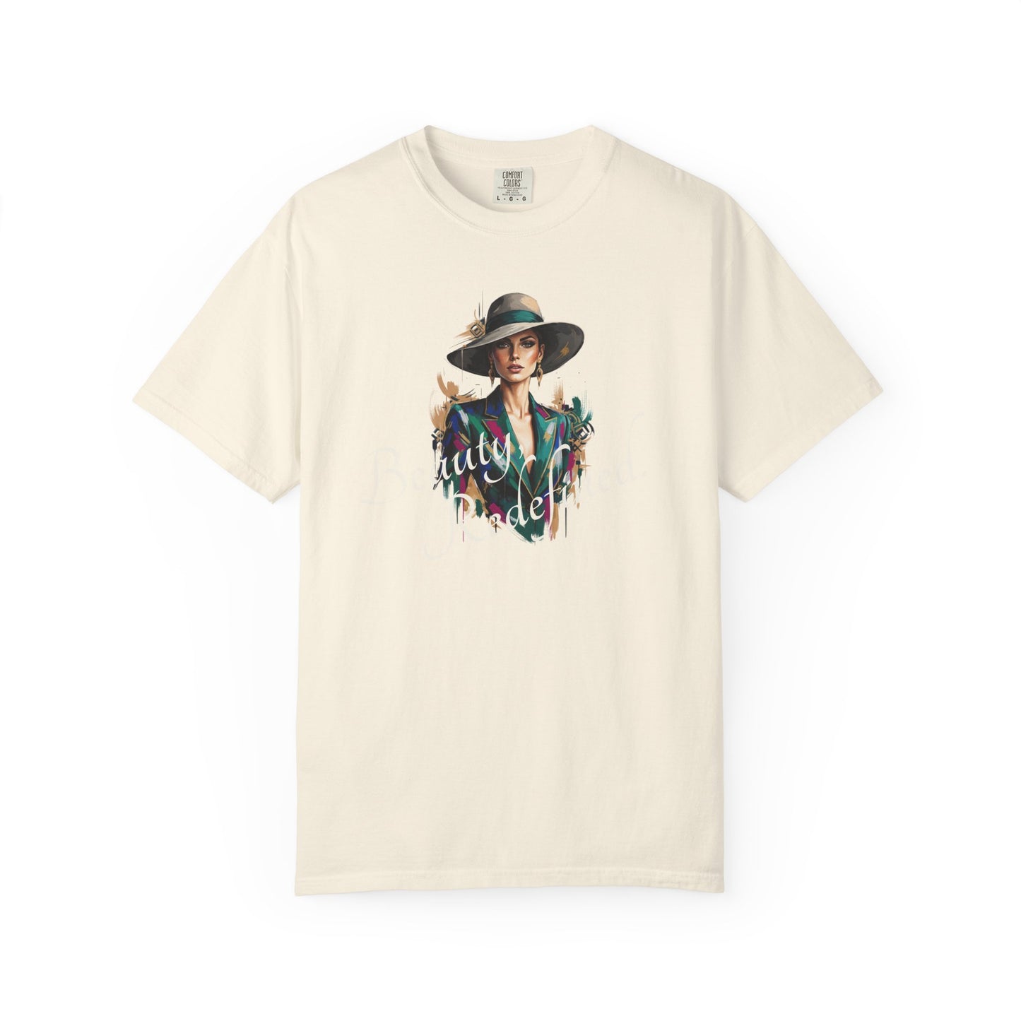 Beauty, Redefined. T-Shirt — Garment-Dyed Statement Tee