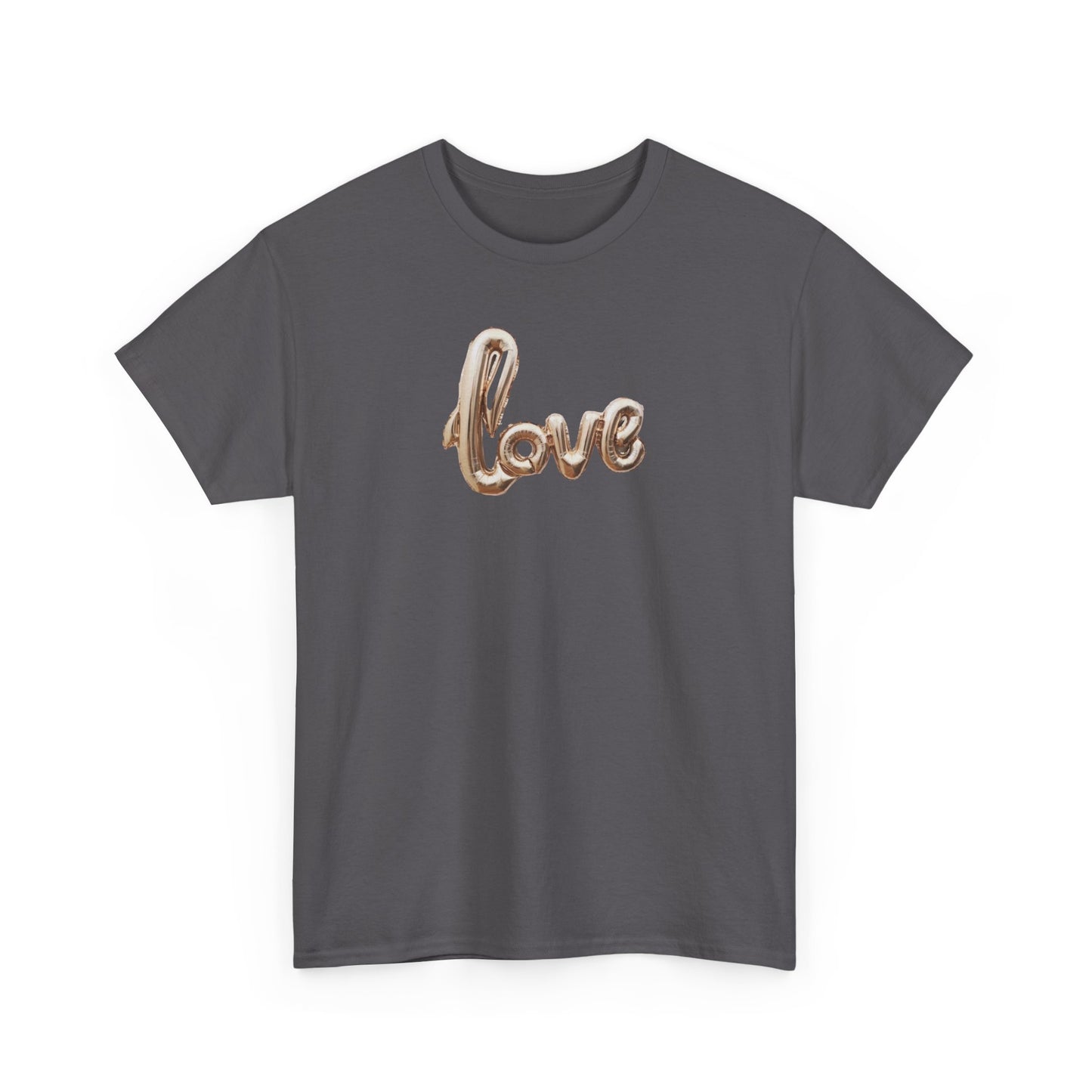 Love Graphic T-Shirt — Minimal Heart Script Tee