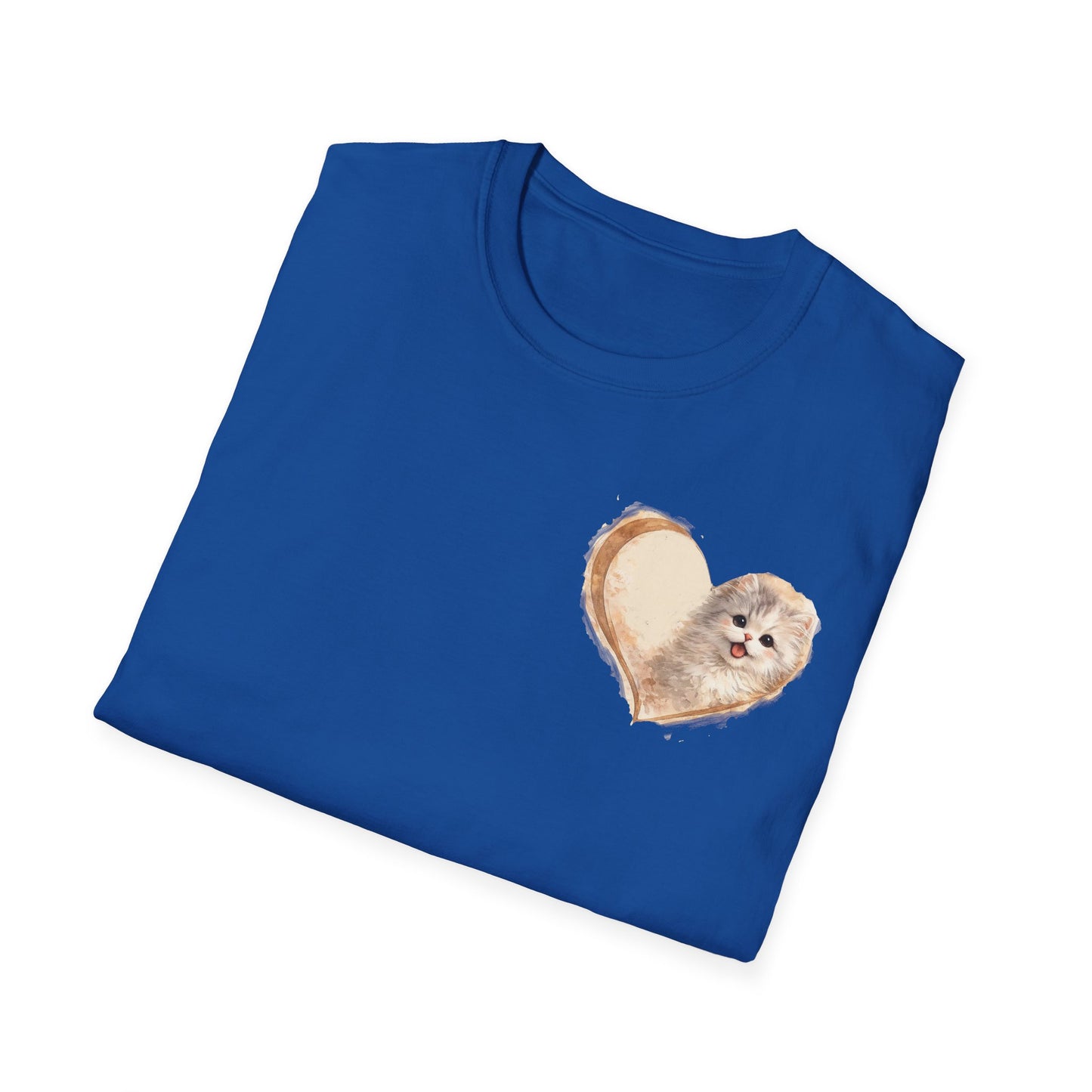 Kitty in My Heart T-Shirt — Cute Cat Graphic Tee for Cat Lovers