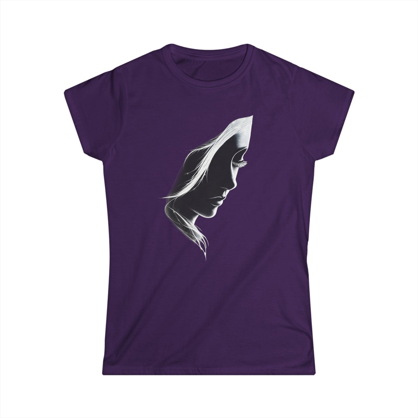 Women's Tee — Feminine Figure Silhouette Graphic