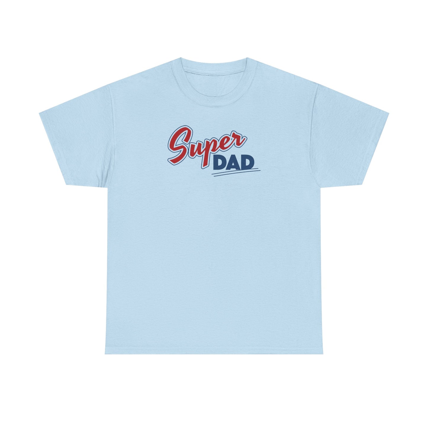Super Dad T-Shirt — Retro Script Fathers Day Tee