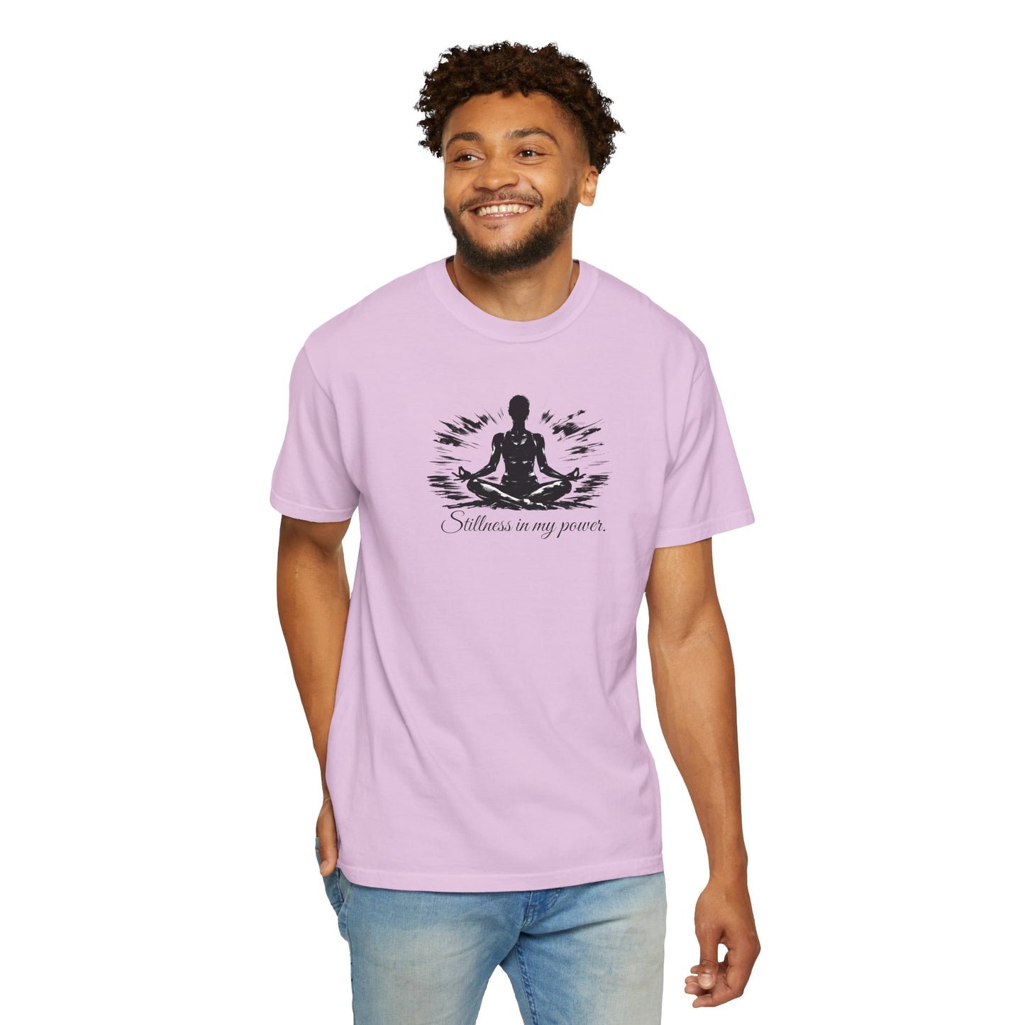 Stillness In My Power T-Shirt — Mindful Meditation Tee