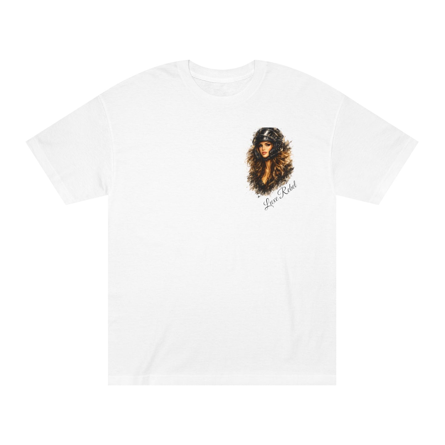 Luxe Rebel Tee — "Elegance at Full Speed"