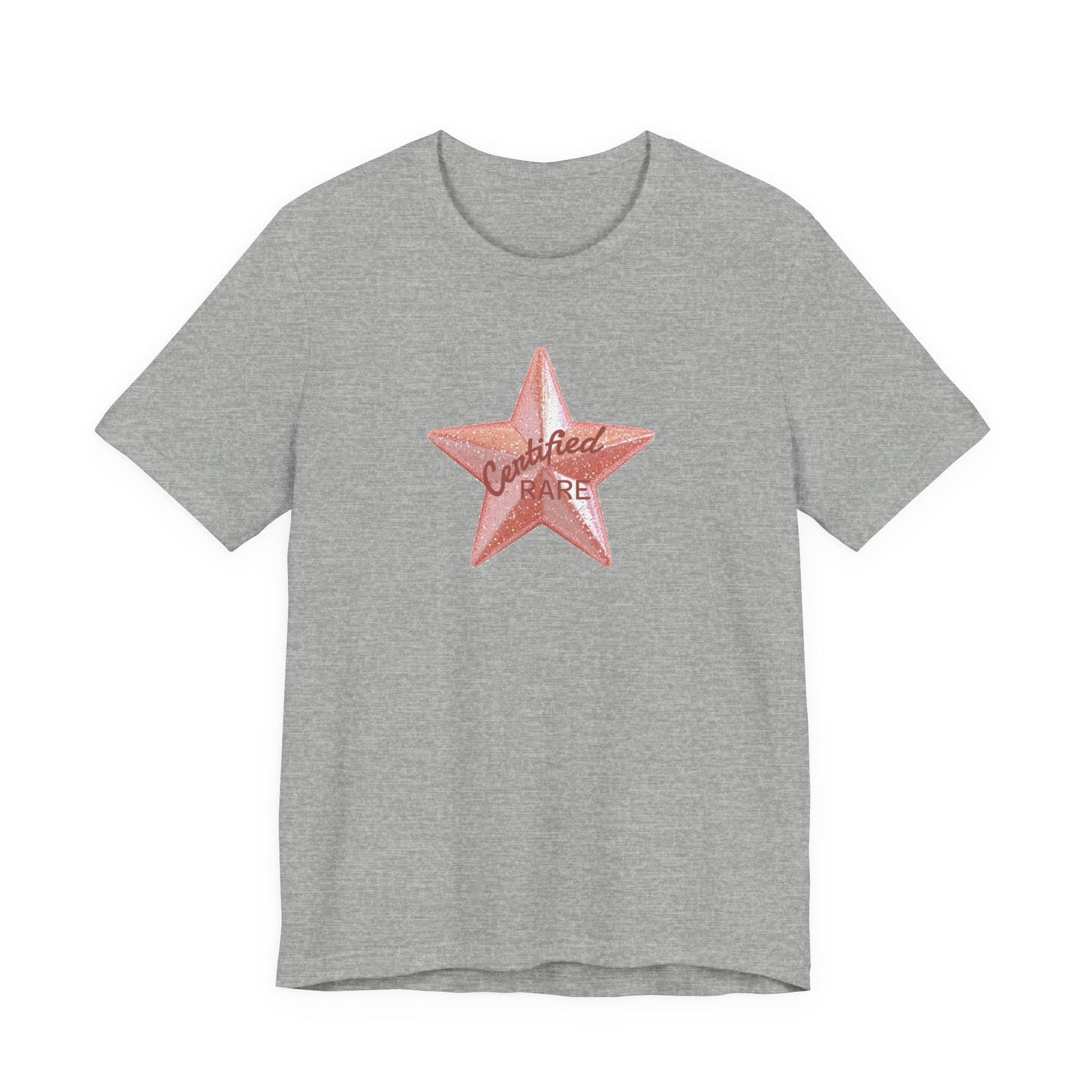 Certified Rare" T-Shirt — Novelty Graphic Tee for Unique Style