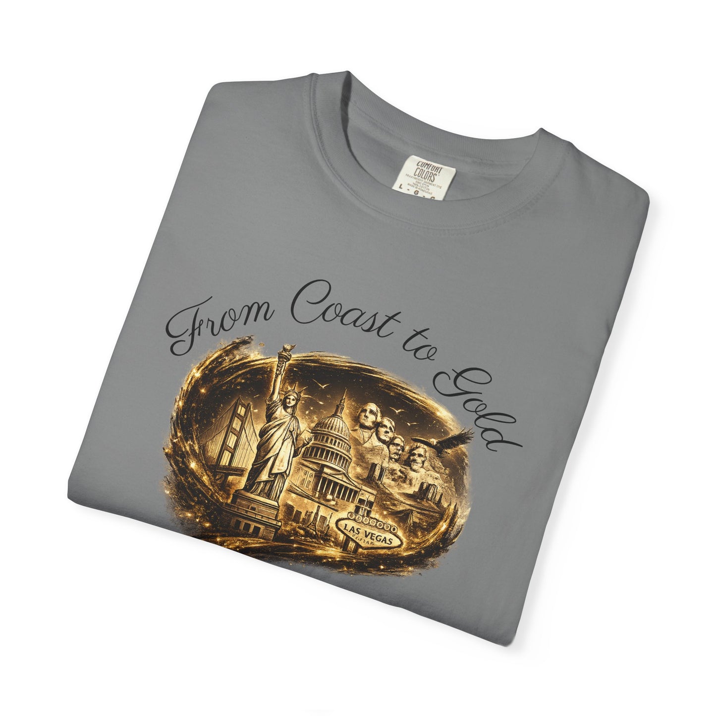 T-Shirt — 'From Coast to Cackle' Vintage Beach Scene Graphic Tee