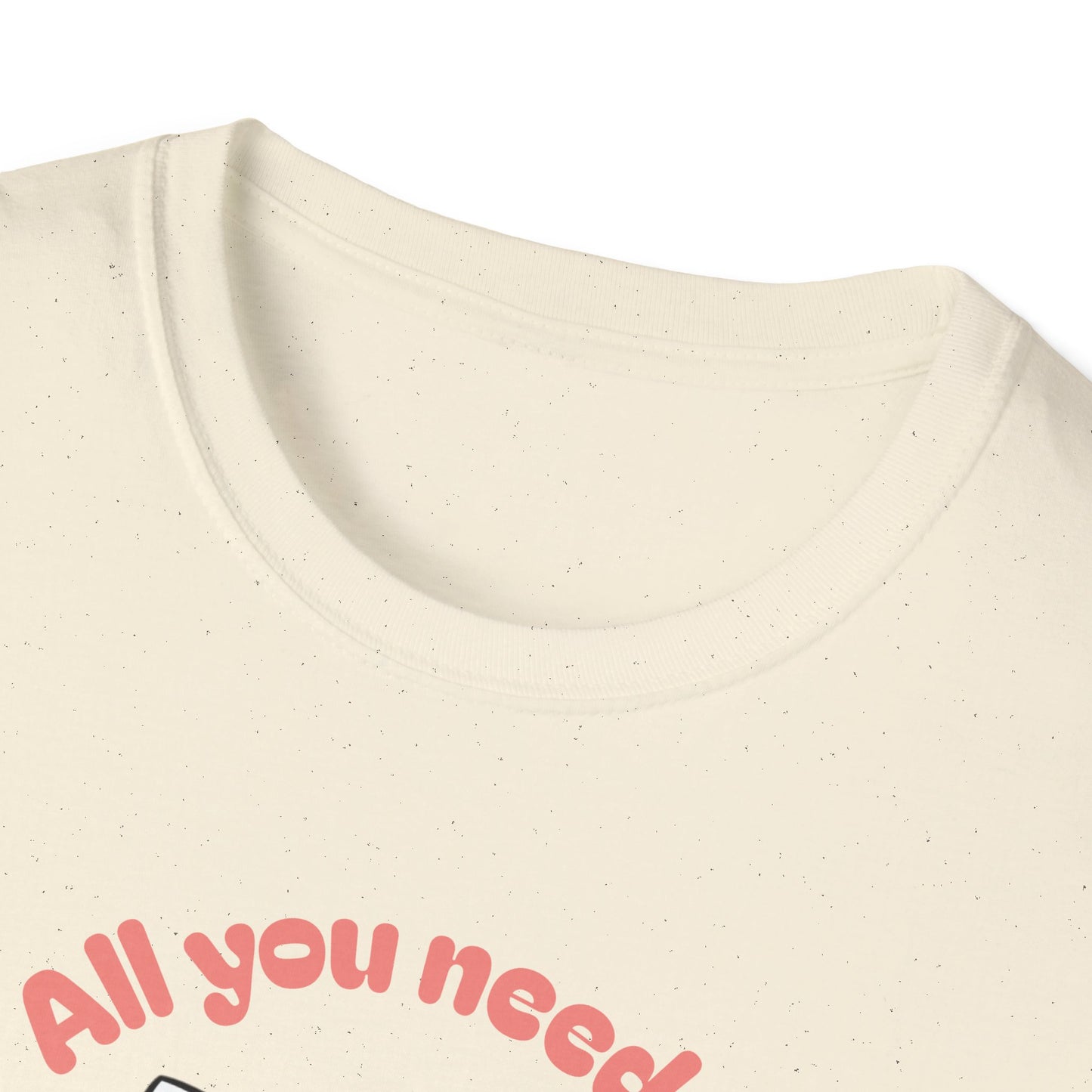 Cat 'All You Need Is Love' T-Shirt