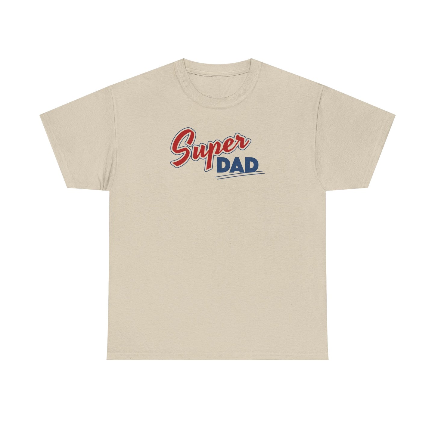 Super Dad T-Shirt — Retro Script Fathers Day Tee