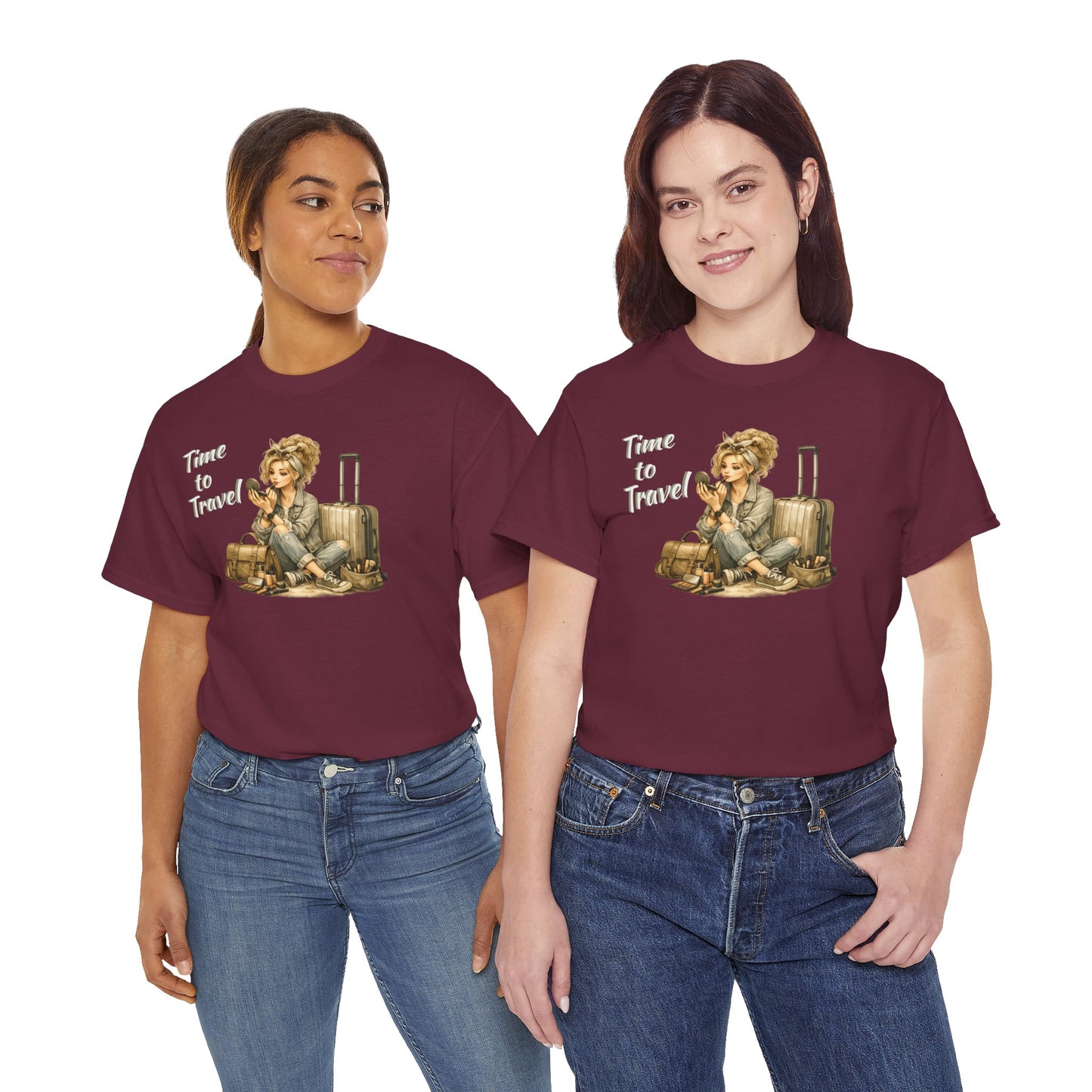 Time to Travel T-Shirt — Adventure Graphic Tee