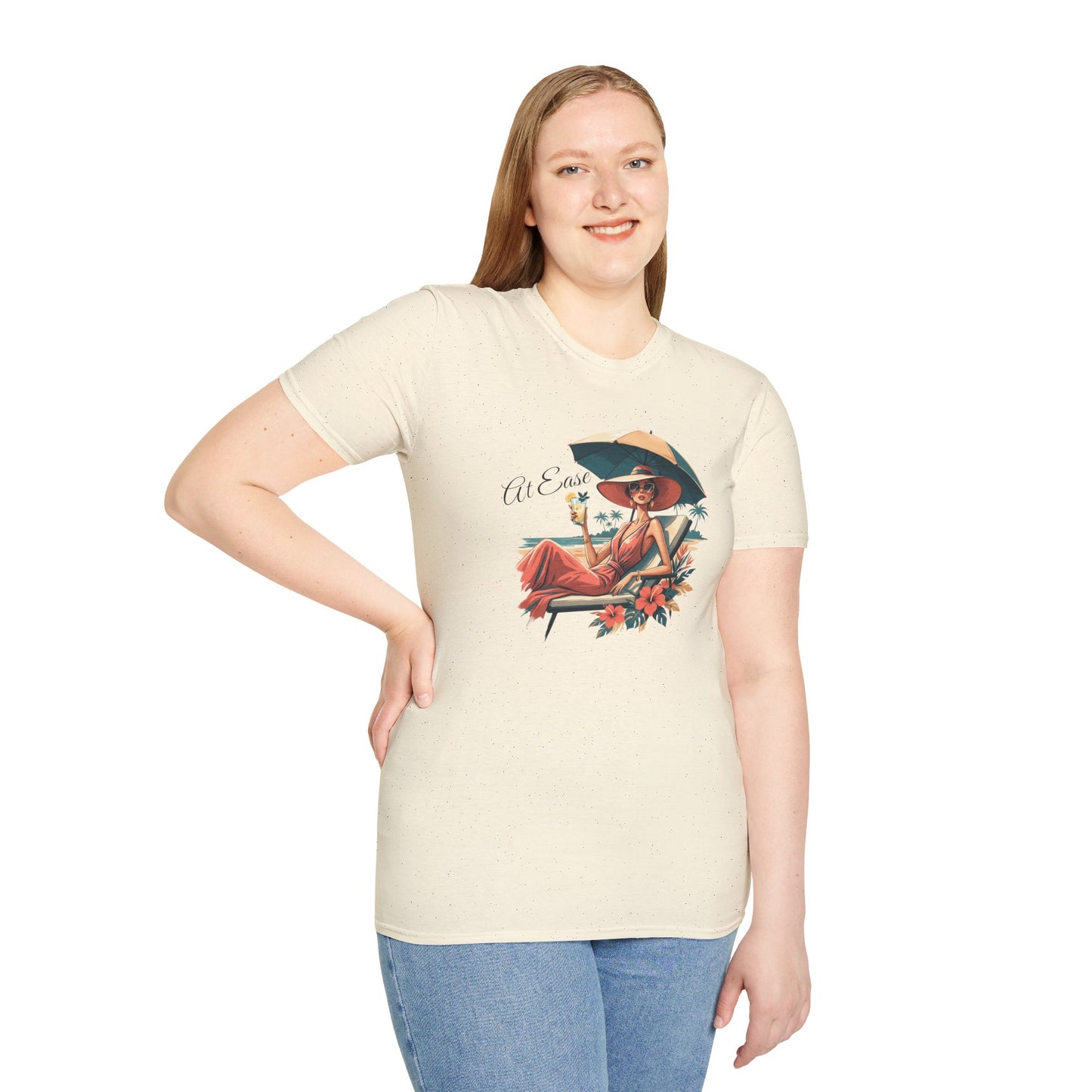 At Ease" T-Shirt — Relaxed Vibes Casual Tee