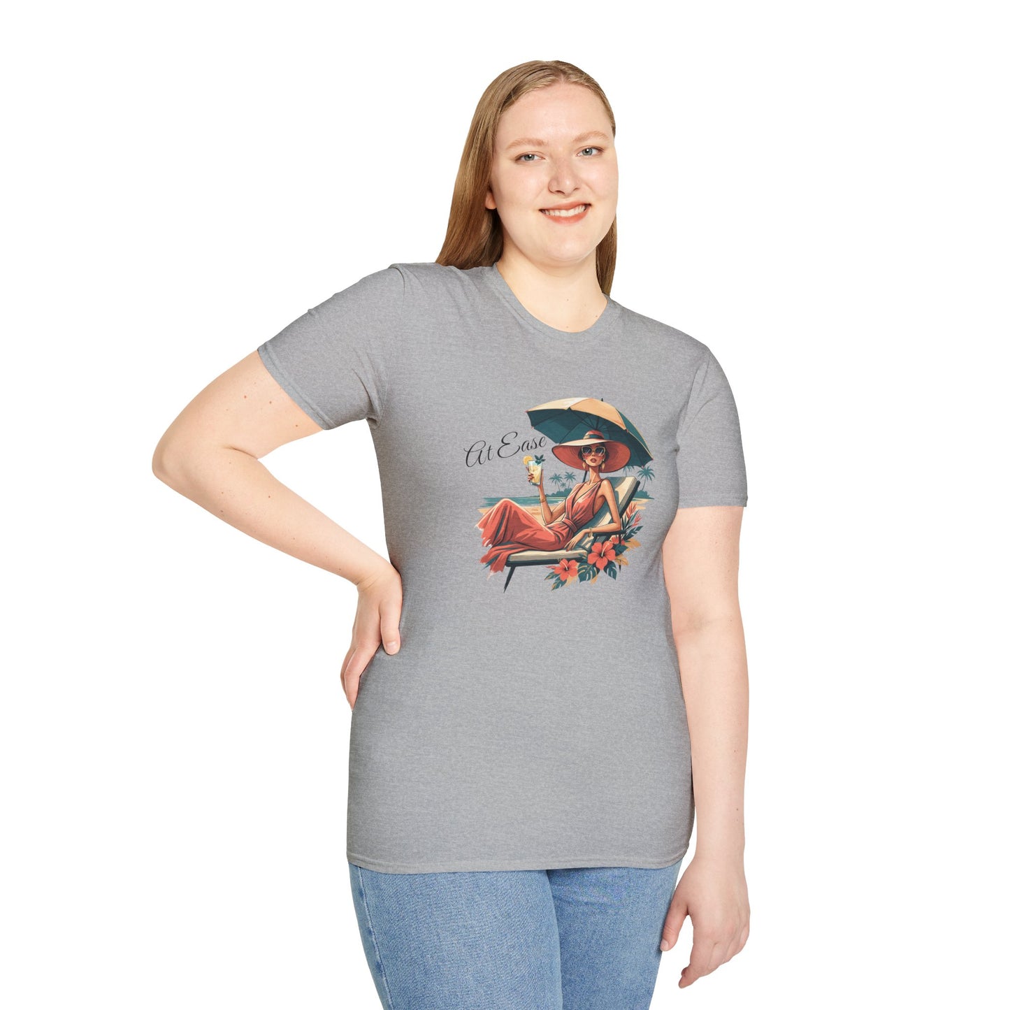 At Ease" T-Shirt — Relaxed Vibes Casual Tee
