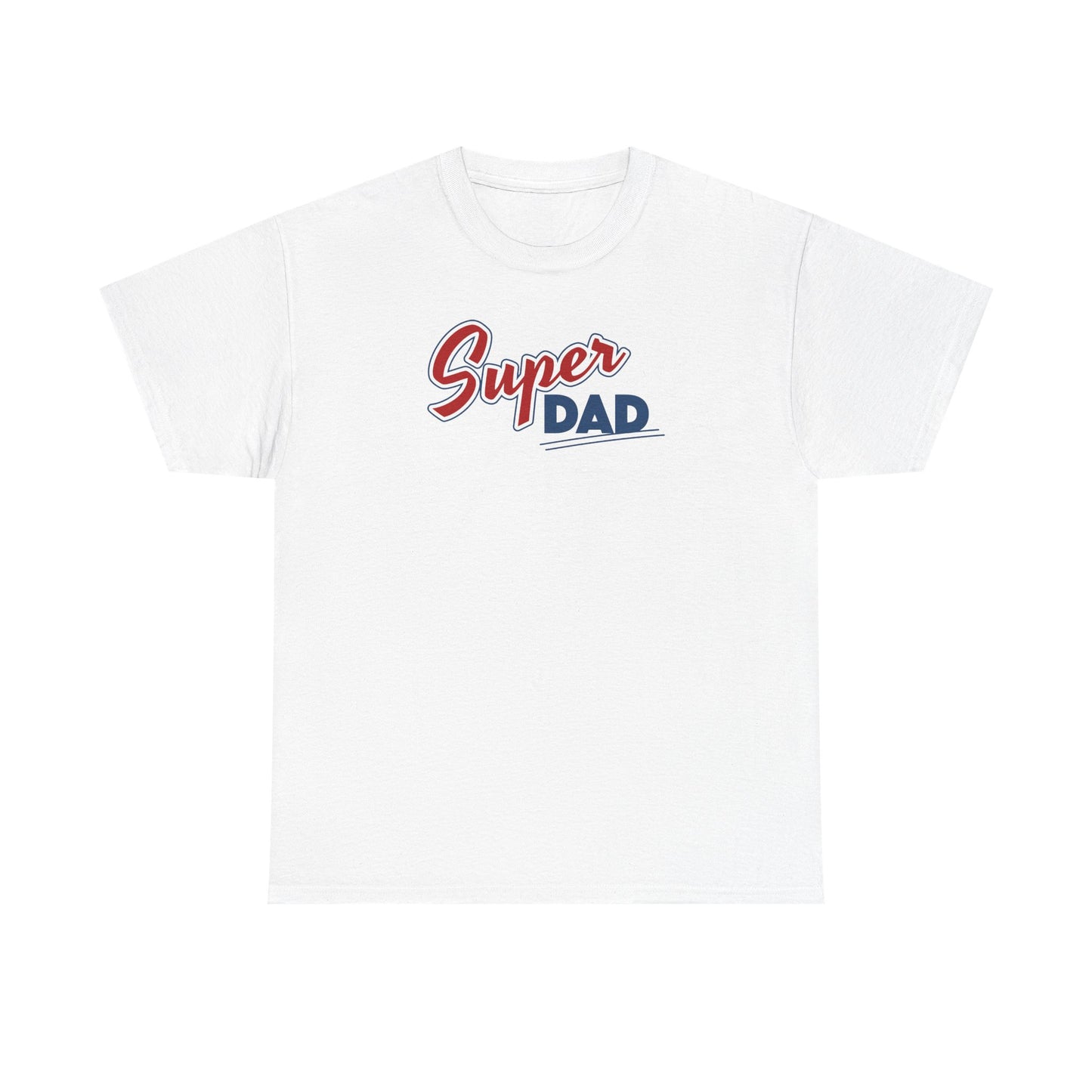 Super Dad T-Shirt — Retro Script Fathers Day Tee