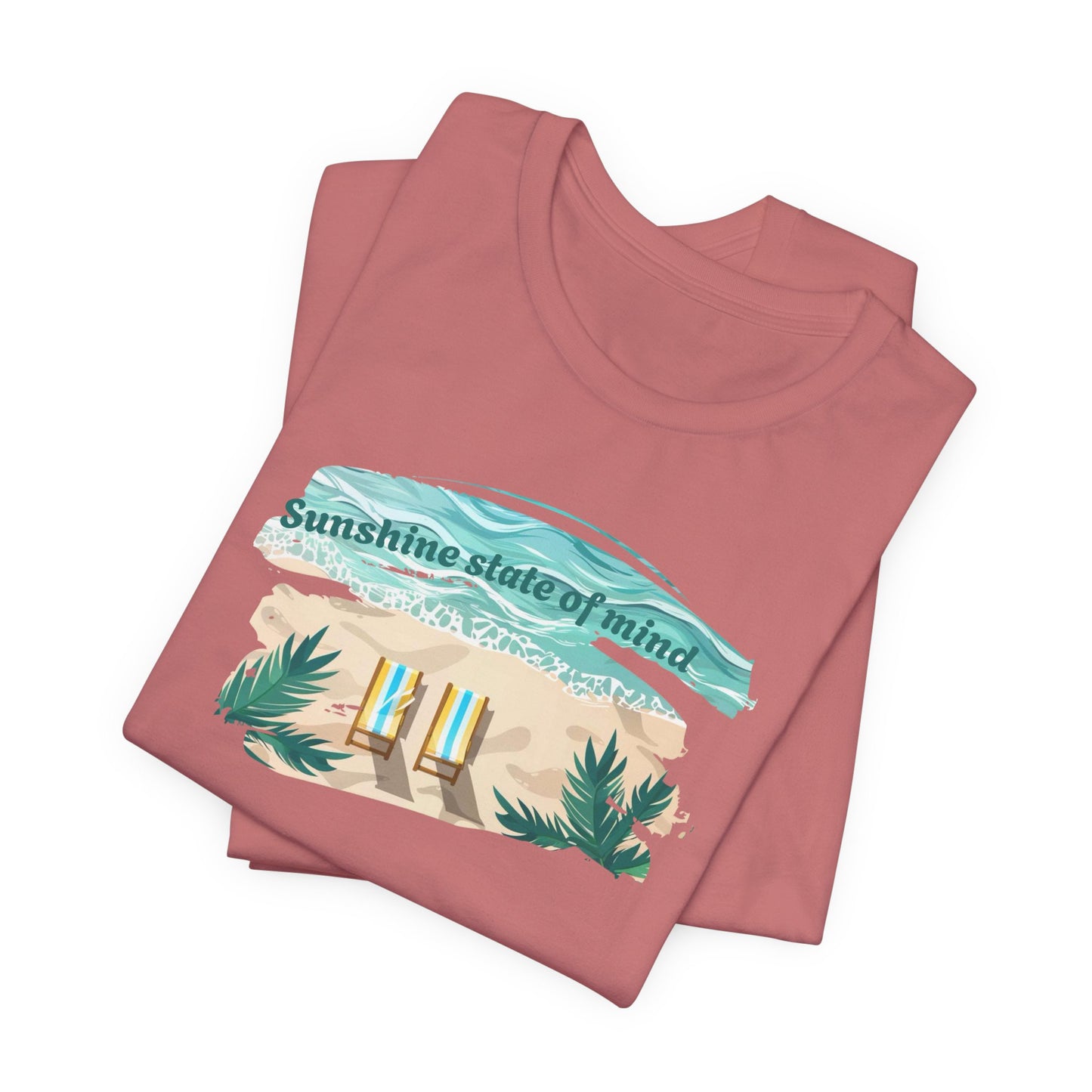 Sunshine State of Mind Tee — "Take Me On Vacation" Vacation Vibe T-Shirt