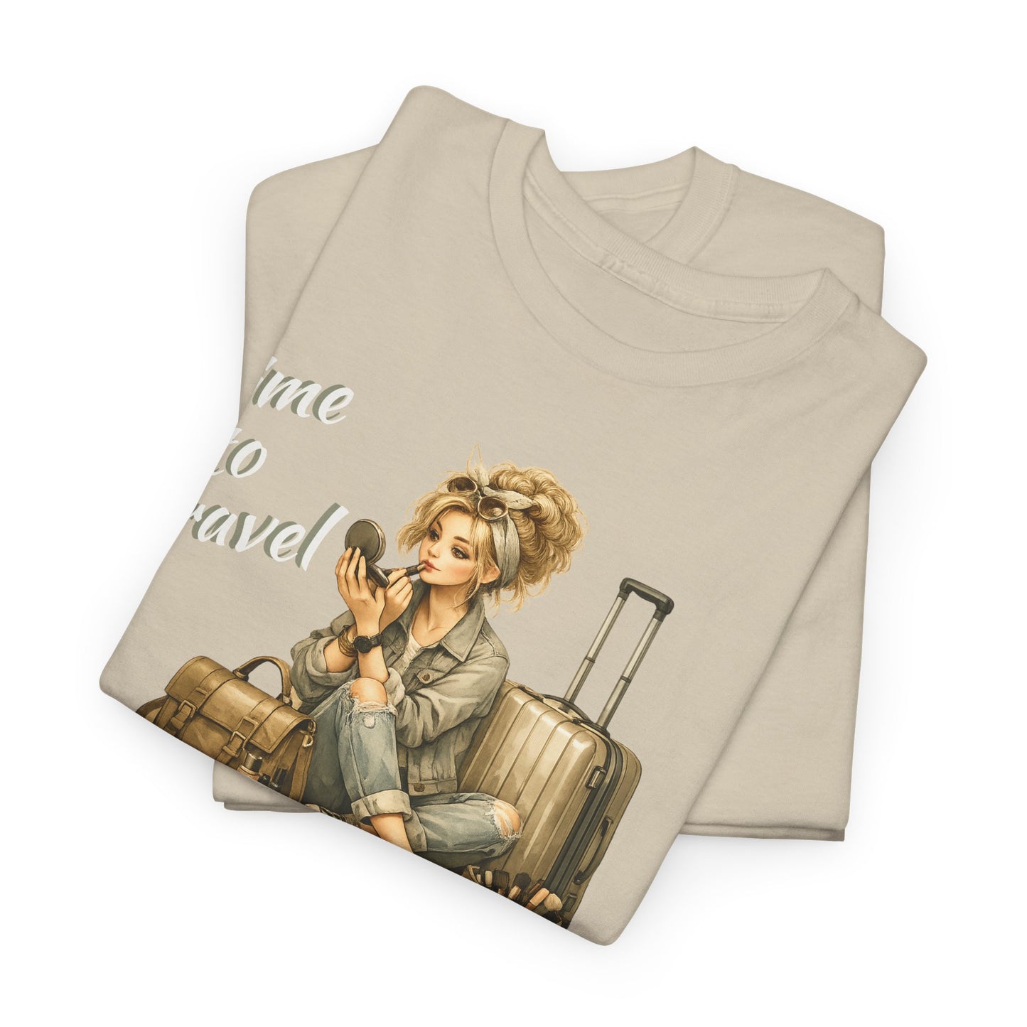 Time to Travel T-Shirt — Adventure Graphic Tee