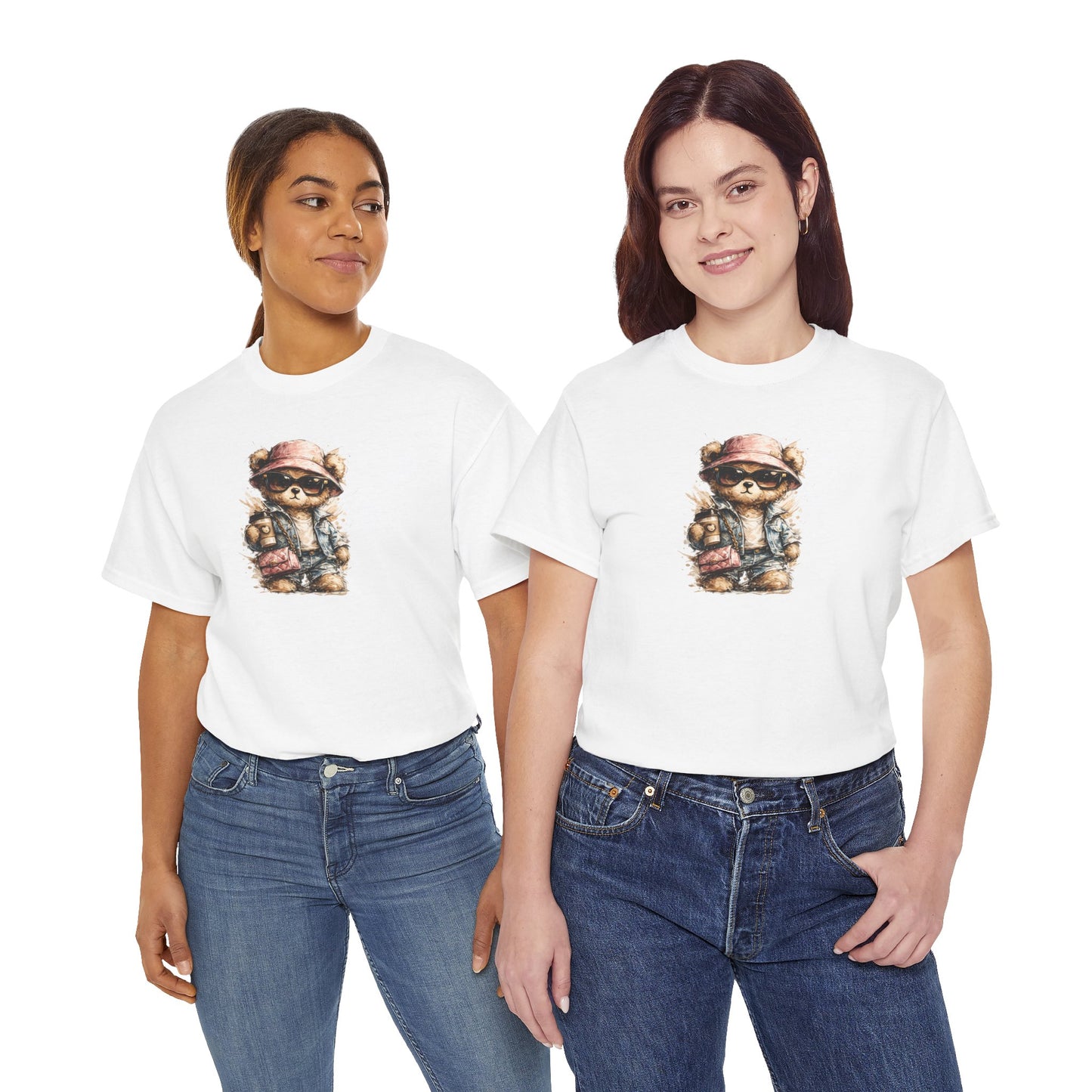 Vintage Teddy Bear Graphic Tee — Cute Retro Bear Shirt for Kids & Gift