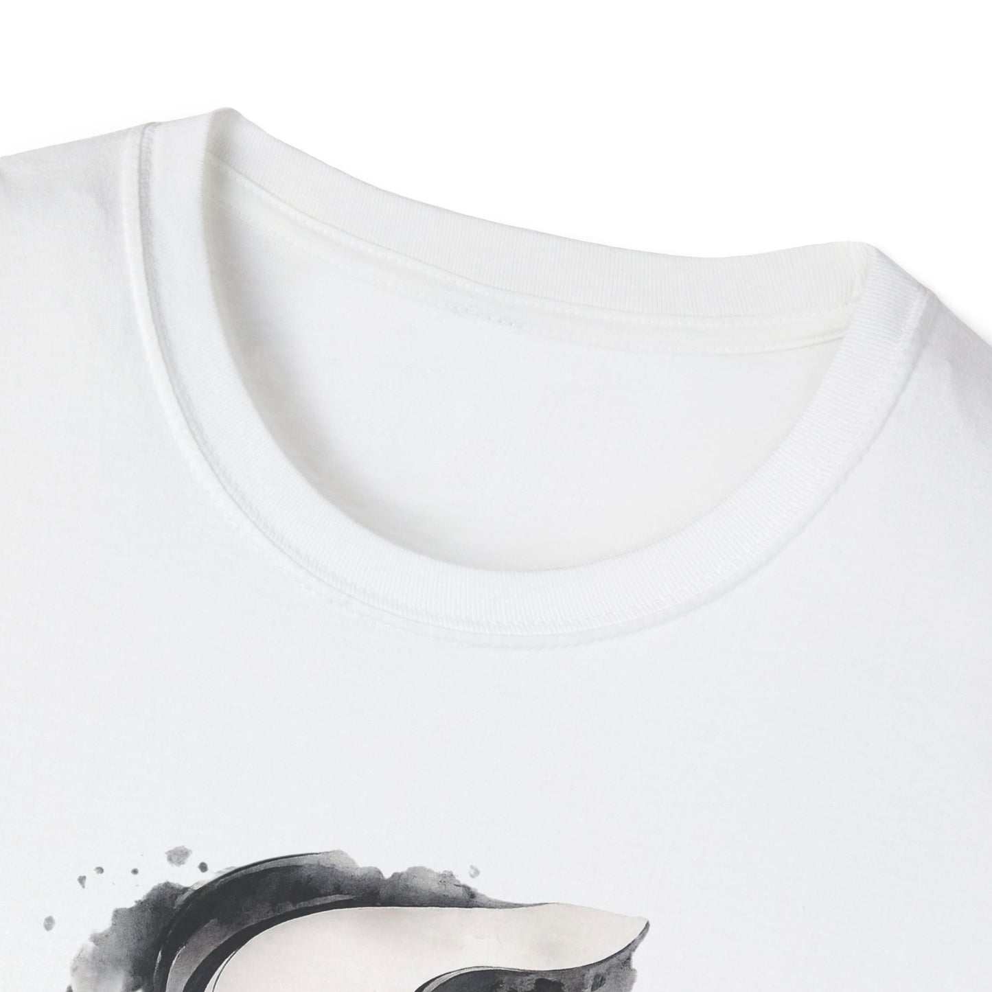 Fashion T-Shirt — Female Close-Up Portrait Graphic Tee