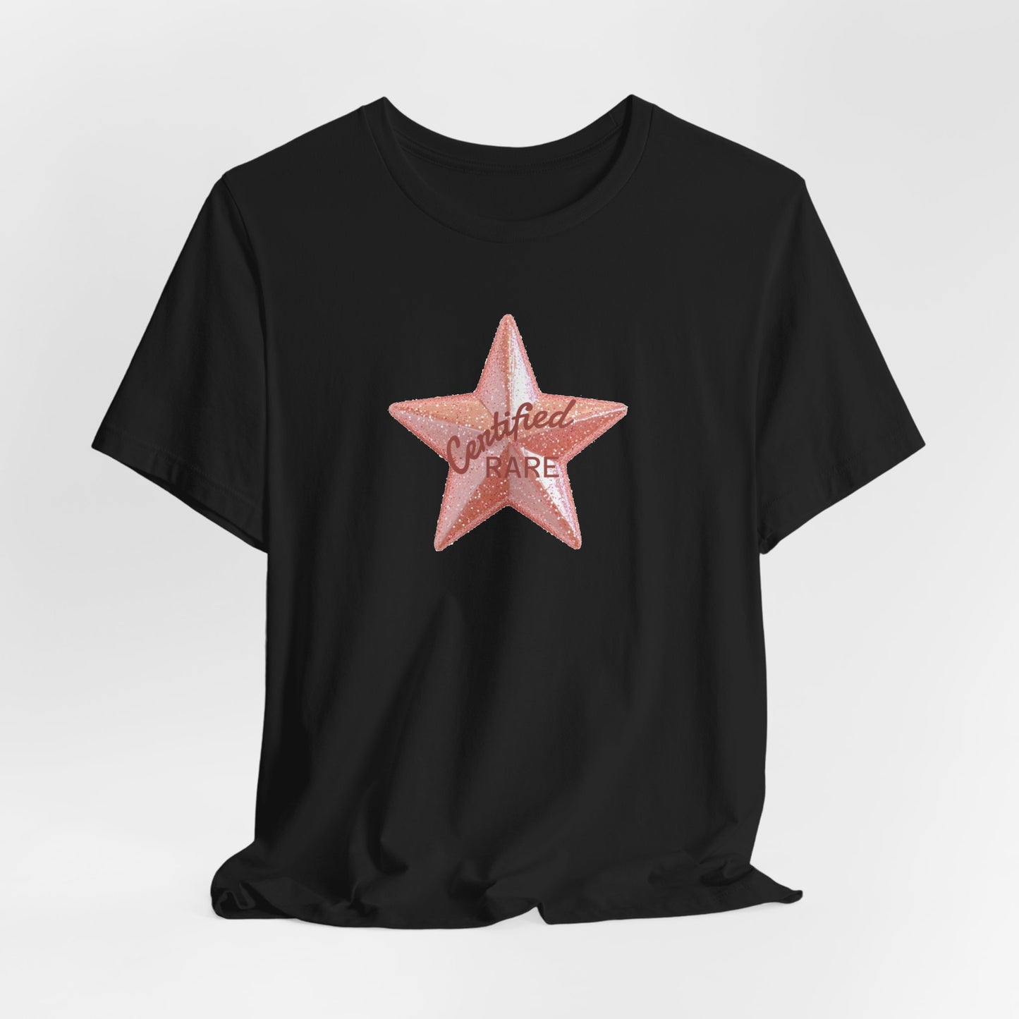 Certified Rare" T-Shirt — Novelty Graphic Tee for Unique Style