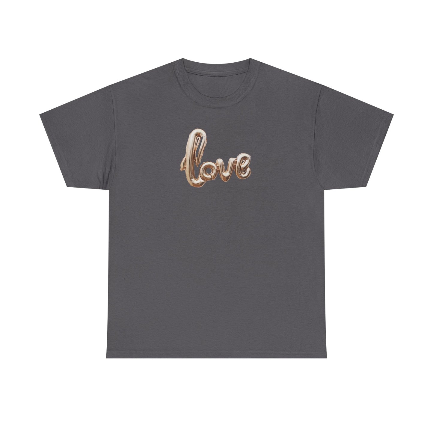 Love Graphic T-Shirt — Minimal Heart Script Tee