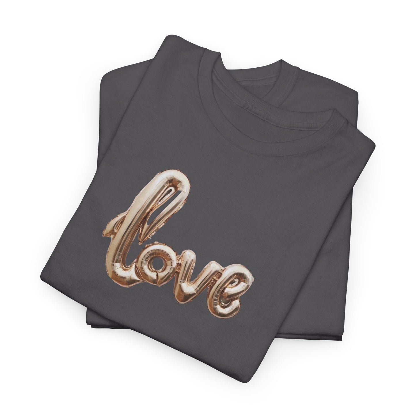 Love Graphic T-Shirt — Minimal Heart Script Tee