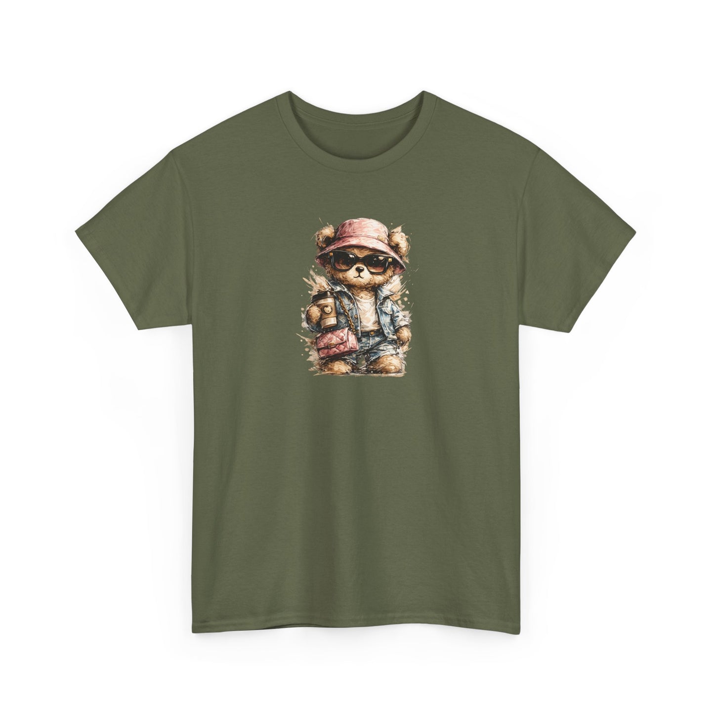 Vintage Teddy Bear Graphic Tee — Cute Retro Bear Shirt for Kids & Gift