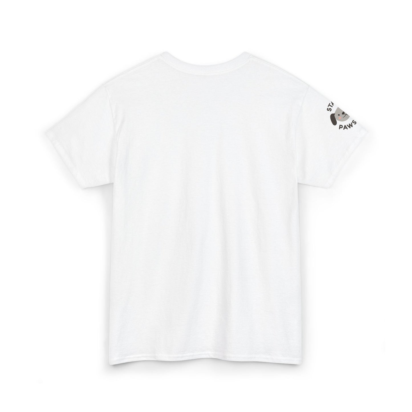 Stay Powsetive! T-Shirt — Positive Cat Vibe Tee