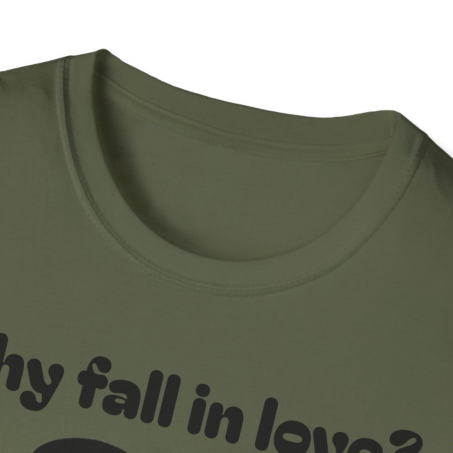 Panda Sleep Tee — “Why fall in love? when sleep loves you back?” Cute Nap-Lover T-Shirt