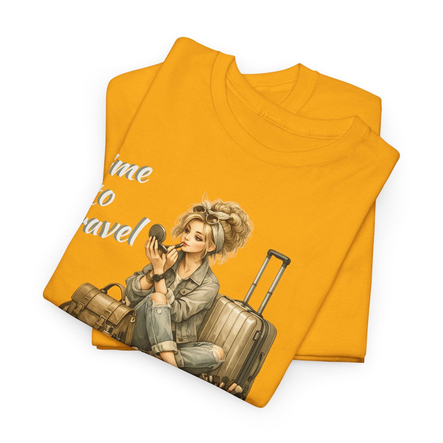 Time to Travel T-Shirt — Adventure Graphic Tee